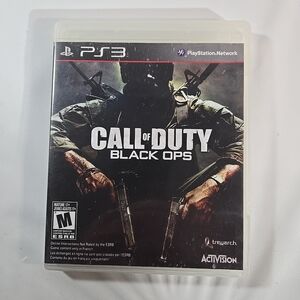 Sony PS3 Call of Duty: Black Ops - Black Cover